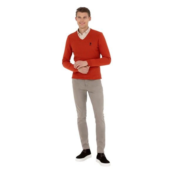 Erkek Kazak V Yaka Slim Fit 1629617 - 8