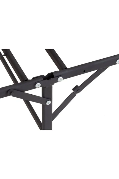 Katlanabilir Metal Karyola Çift Kişilik 135x190 cm Ebat - 5