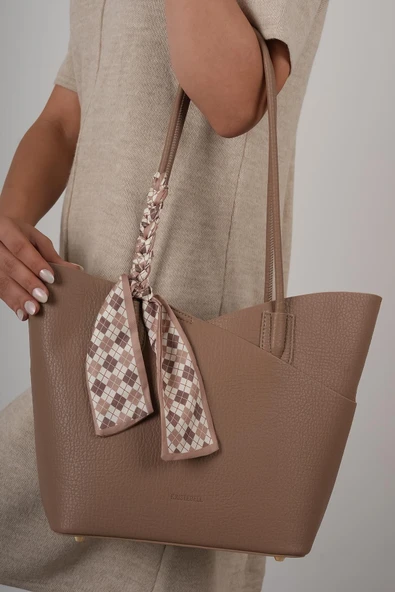 Kriste Bell Kadın Çanta Vizon 26763 - Resim 6