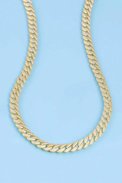 Gümüş Pazarım Altın Kaplama 925 Ayar Gümüş Gurmet Kolye - 4