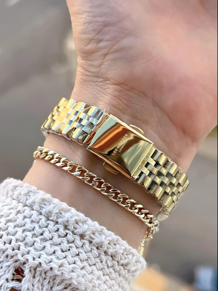 Lee Cooper Çelik Kordonlu 3 Atm Suya Dayanıklı 2 Yıl Garantili Kadın Kol Saati BC.08210.120 - Resim 3