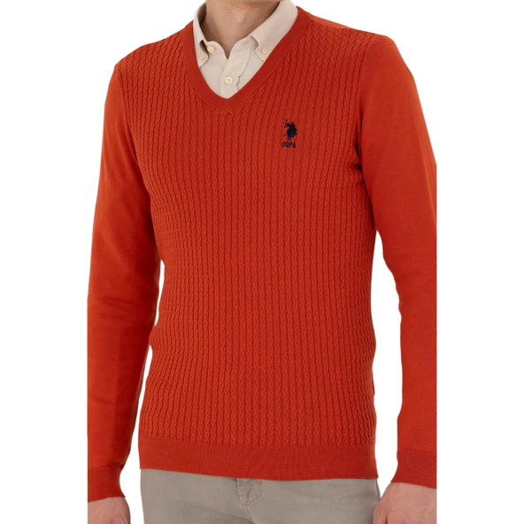 Erkek Kazak V Yaka Slim Fit 1629617 - 11