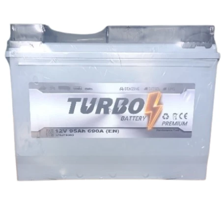 TURBO 95 AH. 690A (EN) (PETLAS GARANTİSİ ALTINDA) (ÜRETİM TARİHİ: 2025)