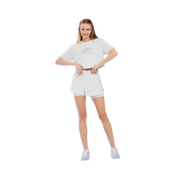 Performance Coll. W 4 Inch 2 In 1 Short Kadın Gri Şort S241144-035 - Resim 3