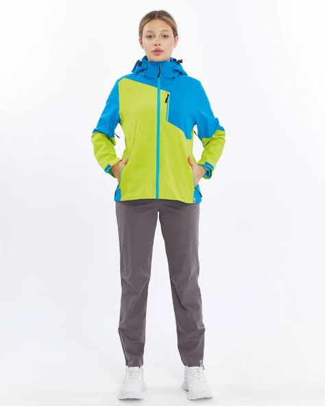 Mapamyumco Windbreaker Kadın Ceket-YEŞİL - Resim 3