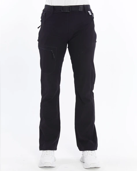 Mapamyumco Quick Dry Kadın Trekking Pantolon-SİYAH - Resim 3