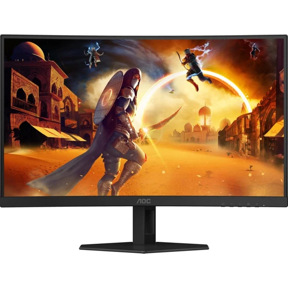 AOC C27G4ZXE 27" 0.3 ms Full HD Curved 280 Hz Oyuncu Monitörü Teşhir - 5