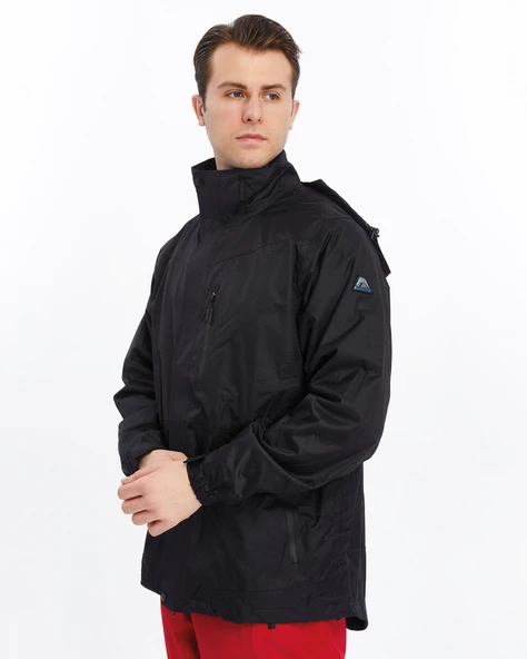 Mapamyumco 3in1 Erkek Mont-SİYAH - Resim 9