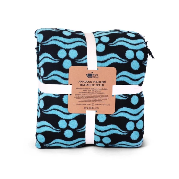 Bigghome Osmanlı  Çift Kişilik Battaniye 200 x 220 cm ürün görseli