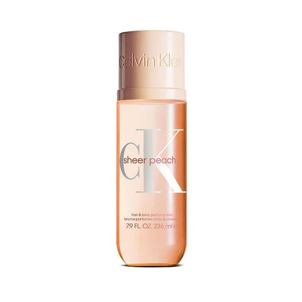 Calvin Klein Sheer Peach Hair & Body Perfume 236ML Mist ürün görseli