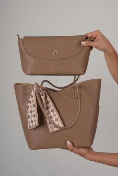 Kriste Bell Kadın Çanta Vizon 26763 ürün görseli 1