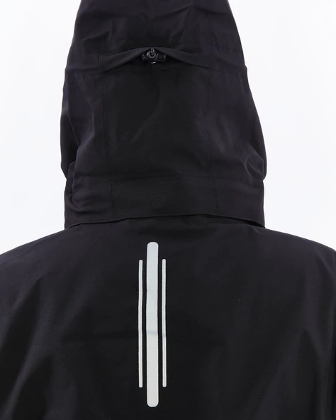 Mapamyumco Windbreaker Kadın Ceket-SİYAH - Resim 5