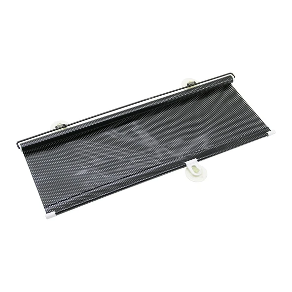 OTO-ARAÇ - EV - OFİS CAM PANELİ GÜNEŞLİK PVC PERDE MAKARALI AÇ-KAPA 58X125CM VANTUZLU MONTAJ (5284) - Resim 2