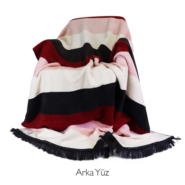 Bigghome Ritim Çift Kişilik Battaniye 200 x 220 cm - 8