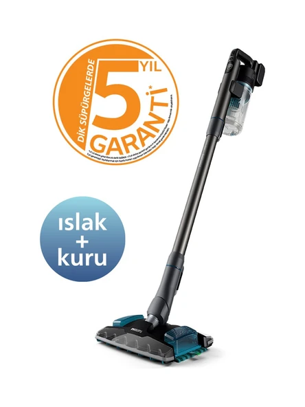 Philips 8000 Serisi Aqua Plus XC8053/01 Şarjlı Dikey Süpürge
