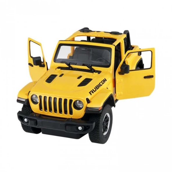 Rastar 1:14 Kumandalı Jeep Wrangler Rubicon Açılır Kapı - Resim 4