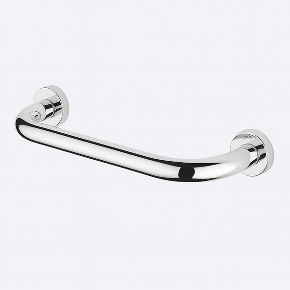 Banyo Tutunma Barı Paslanmaz Çelik 40 cm Vidalı Duvar Tipi Destek Barı Engelli Güvenlik Tutacağı - 6