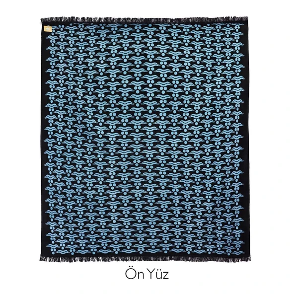 Bigghome Osmanlı  Çift Kişilik Battaniye 200 x 220 cm - Resim 3