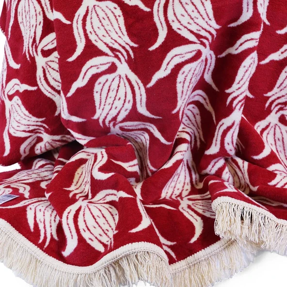 Bigghome Lalezar  Çift Kişilik Battaniye 200 x 220 cm - 9