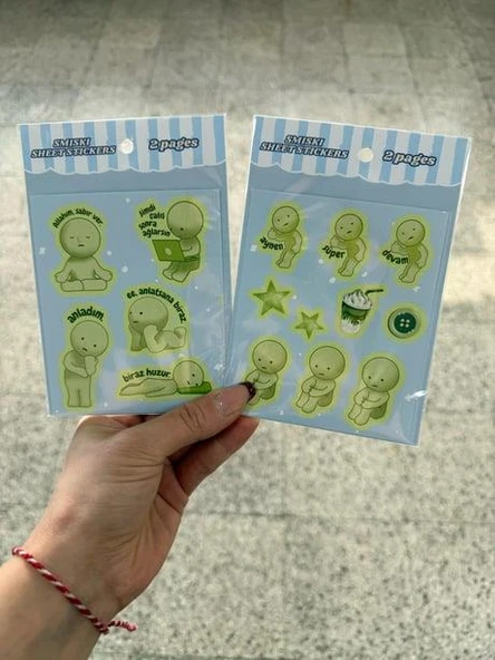 Smiski 2li Sayfa Sticker