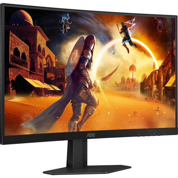 AOC C27G4ZXE 27" 0.3 ms Full HD Curved 280 Hz Oyuncu Monitörü Teşhir - 4