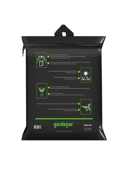 Gardener Masa Takımı Koruma Örtüsü GRDC302 / Kılıfı PE (240 cm x 160 cm x 90 cm) - Resim 3