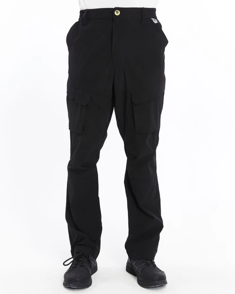 Mapamyumco Quick Dry Cargo Trekking Erkek Pantolon-SİYAH - Resim 8