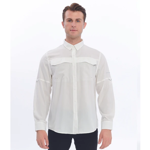 FreeCamp Novella Erkek Gömlek-BEYAZ - Resim 11