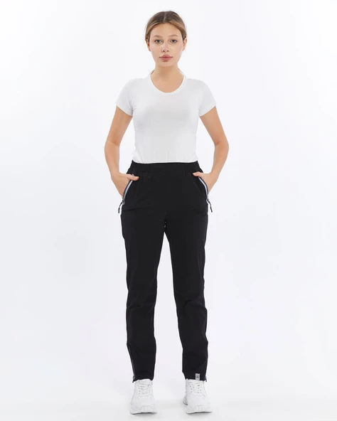 Mapamyumco Quick Dry Kadın Trekking Pantolon-SİYAH - Resim 6