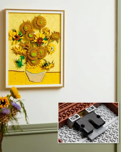Lego Art Vincent van Gogh Ayçiçekleri 31215 - Resim 6