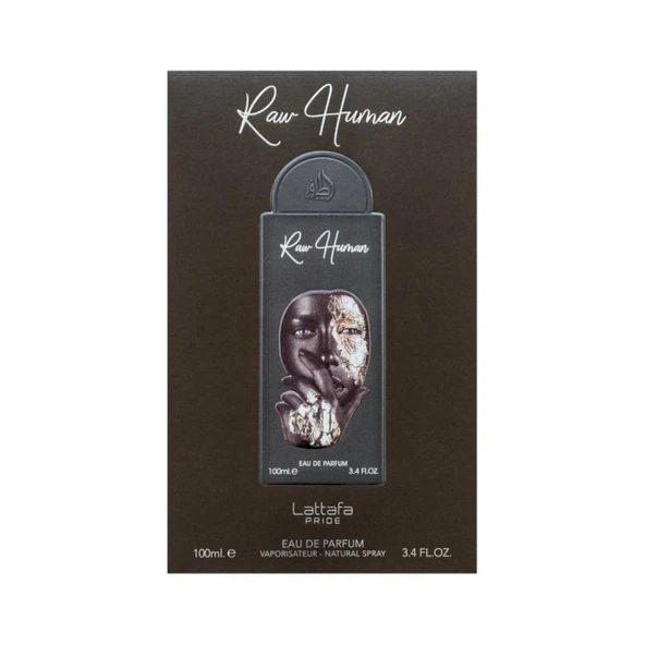 Lattafa Raw Human EDP 100 ml Unisex Parfüm - Resim 3