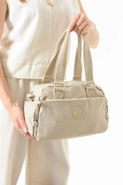 Bolsas Çapraz Askılı Kadın Çanta Bej 1070 ürün görseli