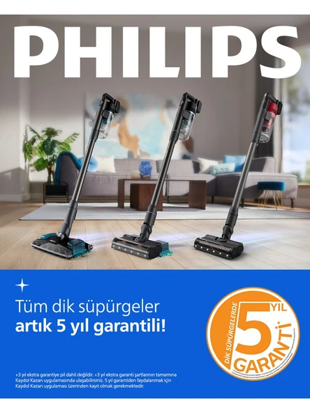 Philips 8000 Serisi Aqua Plus XC8053/01 Şarjlı Dikey Süpürge - 7