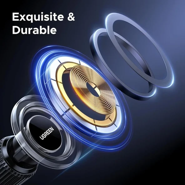 UGREEN Magsafe Hava Menfezi Araç İçi Telefon Tutucu, 65764 - Resim 4