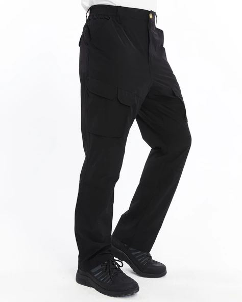 Mapamyumco Quick Dry Cargo Trekking Erkek Pantolon-SİYAH - Resim 11