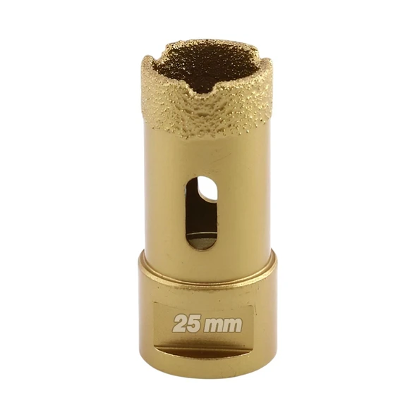 25 mm Granit Mermer Seramik Fayans Uç Elmas Kaplı Delme Ucu Matkap Aparatı Güçlü Profesyonel Kesici ürün görseli