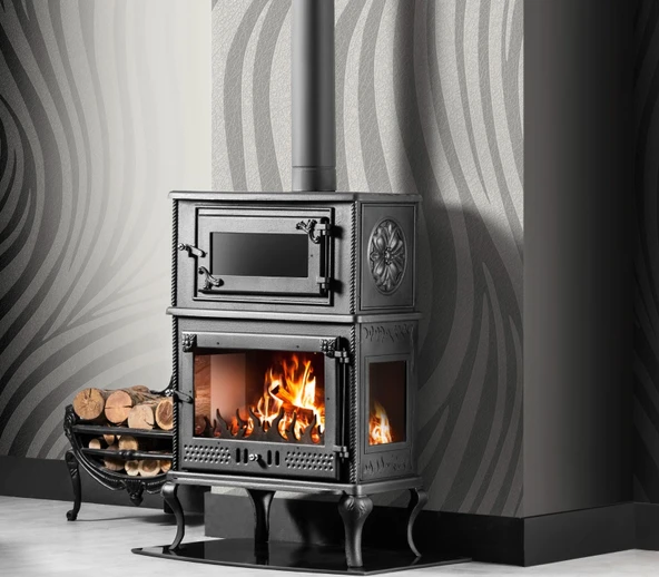 ERENDEMİR ES 500 F DÖKÜM FIRINLI ŞÖMİNE SOBA