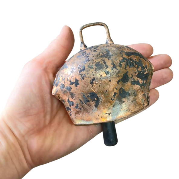 3 No Dövme Bakır Çan Koyun Keçi Koç Davar Hayvan Çanı Kelek Tongurdak Tıkırdak Zil - 2