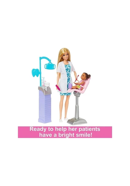 Barbie Diş Hekimi Bebek DHB63 HKT69 Lİsanslı Ürün - Resim 5
