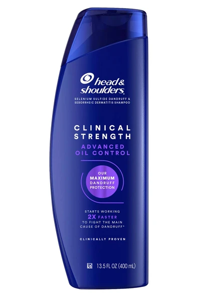 Head & Shoulders Clinical Strength Advanced Oil Control Kepek Karşıtı Şampuan 400ML ürün görseli 1