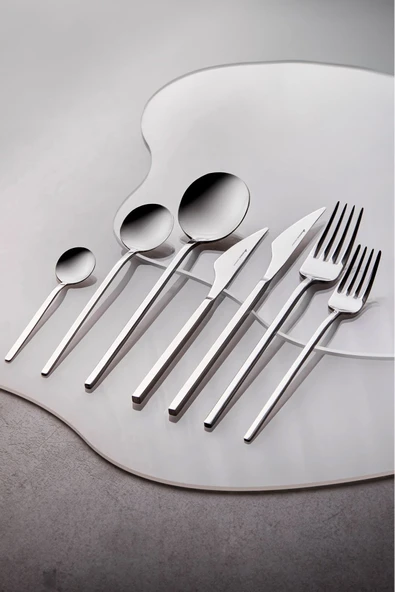 Fortuna 84 Parça 12 Kişilik Çatal Kaşık Bıçak Takımı - Resim 5