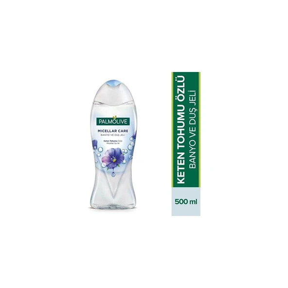 Micellar Care Keten Tohumu Özlü Micellar Su ile Banyo ve Duş Jeli 500 ml