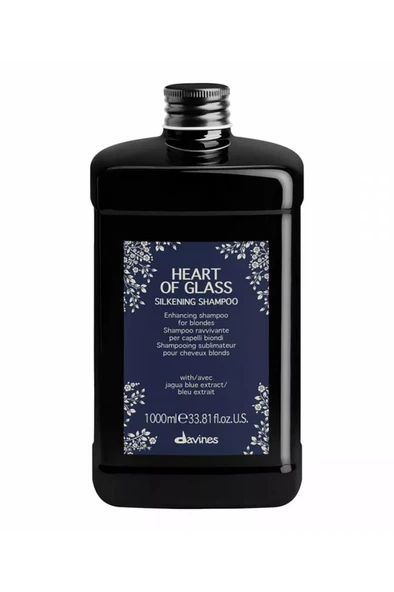 Davines Heart Of Glass Silkening Shampoo 1000 ml Sarı Saçlar İçin Bakım Şampuan ürün görseli