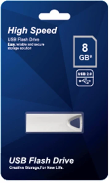 Elba 8GB Metal 2.0 USB Flash Bellek ürün görseli