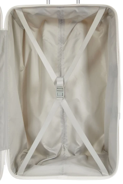 Pierre Cardin Büyük Boy %100 Polipropilen Valiz Beyaz 04PC7080 - Resim 4