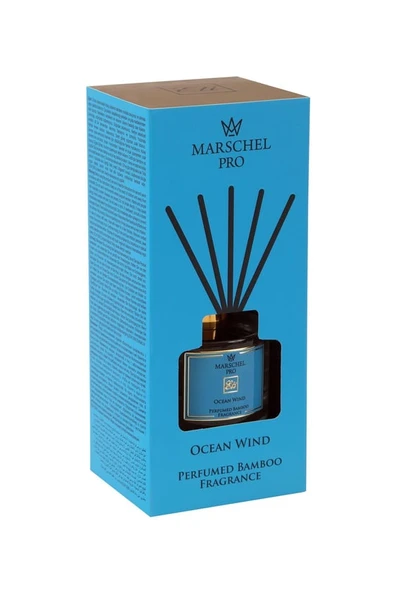 Marshel Pro Ocean Wind Çubuklu Koku Cam Şişe 165 ml ürün görseli 1