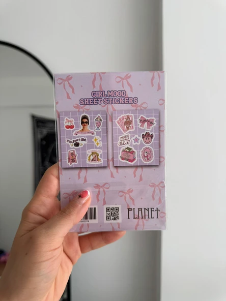 Girl Mood Sheet 2li Sayfa Sticker - 3
