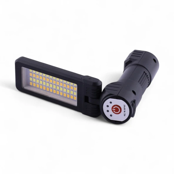 Kafa Feneri Kafa Lambası 10W Güçlü Işık Uzun Menzil Usb Şarjlı Ledli Işık Su Geçirmez Kamp El Feneri - Resim 4