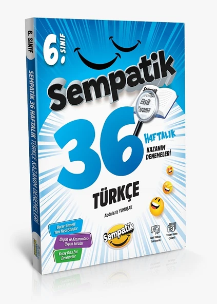 6.Sınıf Maarif Model Türkçe Sempatik Soru Bankası +36 Haftalık Sempatik Deneme Seti 2025-2026 - Resim 3