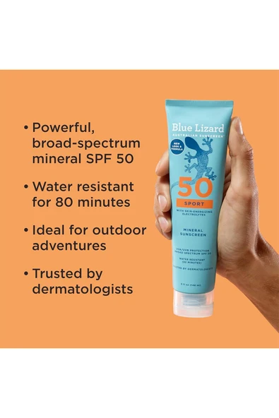 Blue Lizard Sport SPF50 Mineral Güneş Kremi 148ML - 2